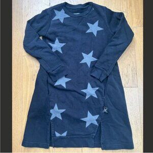 Nununu Kids Black Star Dress